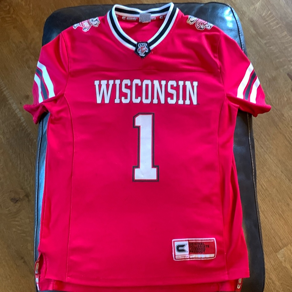 Youth - M Wisconsin Badger Jersey